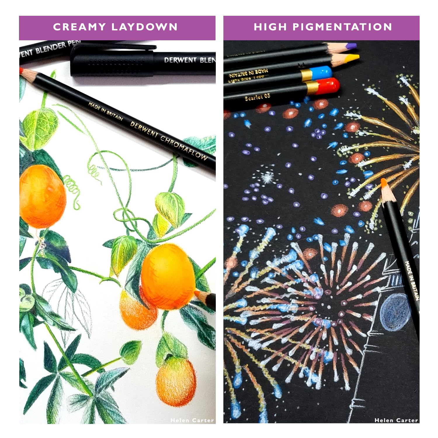 Derwent Chromaflow Pencils, Set of 150 in Tin, 3.5mm Round Core, Premium Core Strength, Blendable with Smooth Texture, Ideal for Drawing, Coloring & Layering, Professional Quality (2306263) - Image 8