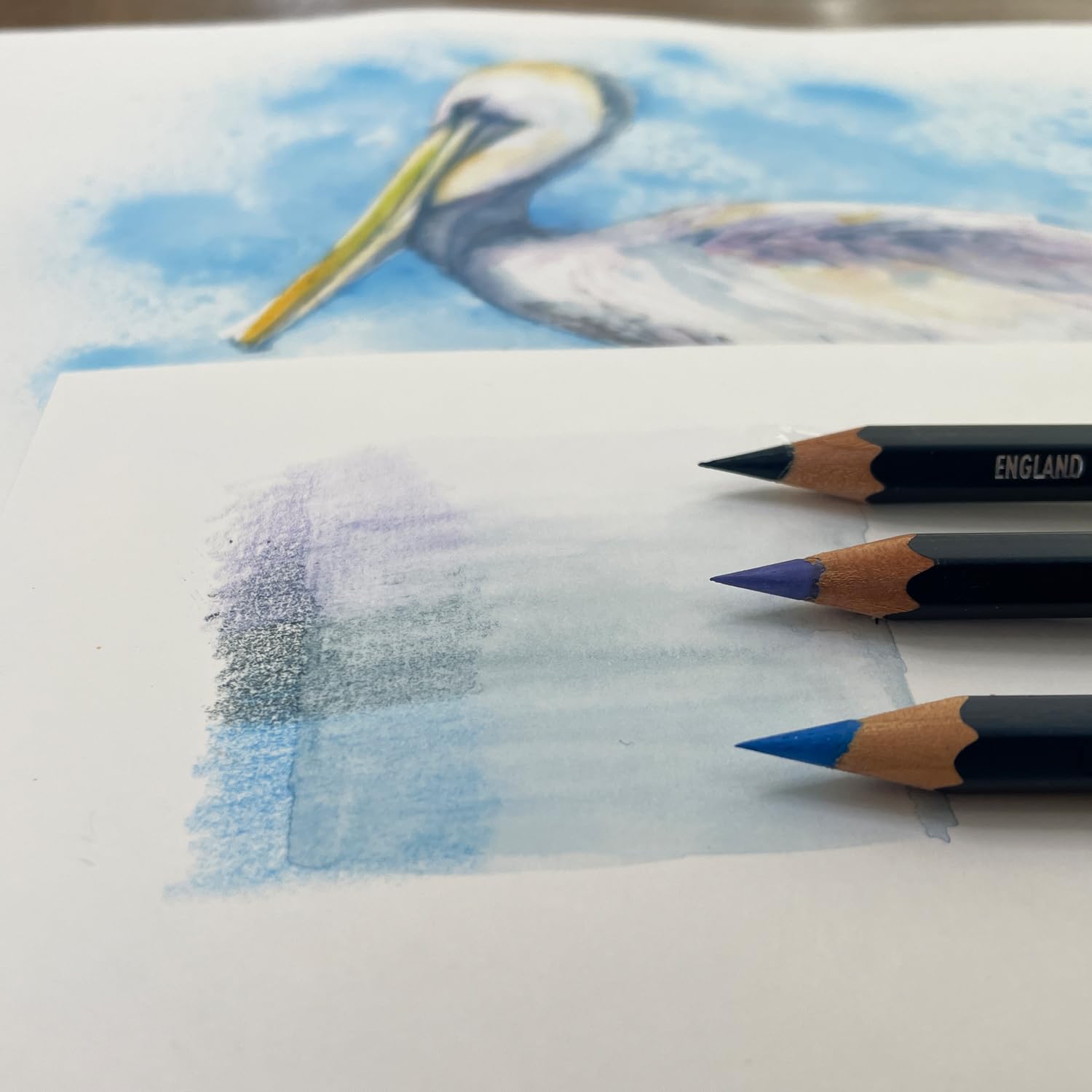 Derwent Colored Pencils, WaterColour, Water Color Pencils, Drawing, Art, Wooden Box, 72 Count (32891) - Image 6