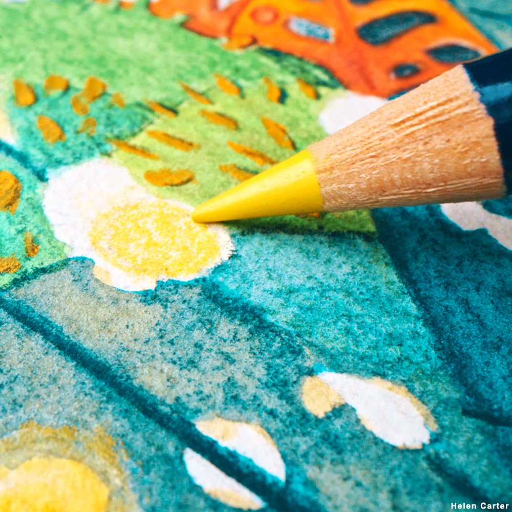 Derwent Colored Pencils, Inktense Ink Pencils, Drawing, Art, Pack, 6 Count (0700927) (Renewed) - Image 4