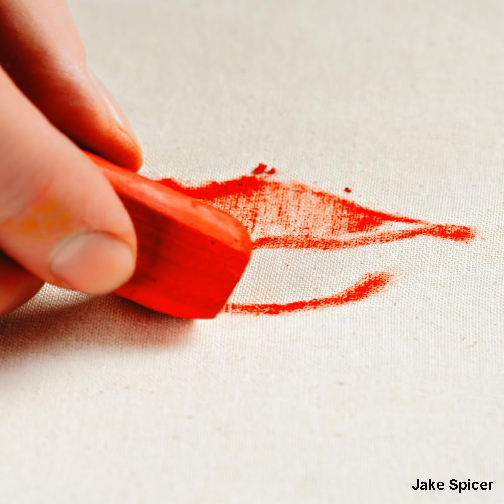 Derwent Inktense XL Blocks 6 Tin, Set of 6, 60mm Extra-Large Block, Water-soluble, Ideal for Sketching, Drawing and Expressive Mark Making, Professional Quality (2306161) - Image 6