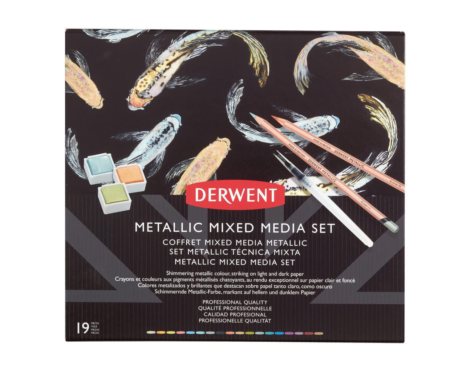 Derwent Metallic Mixed Media, 18 Pack (2305948) - Image 5