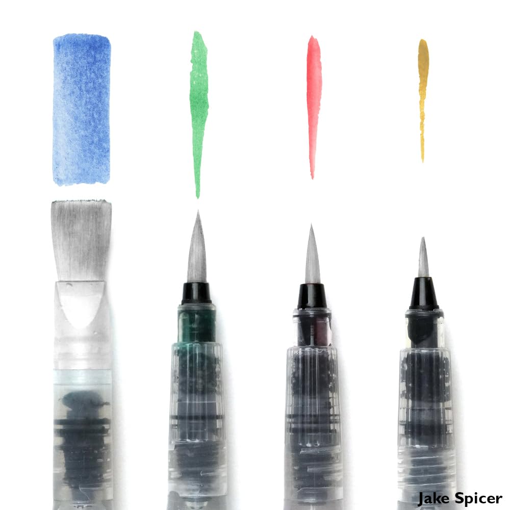 Derwent Push Button Waterbrush Assorted Set (2305816) - Image 5